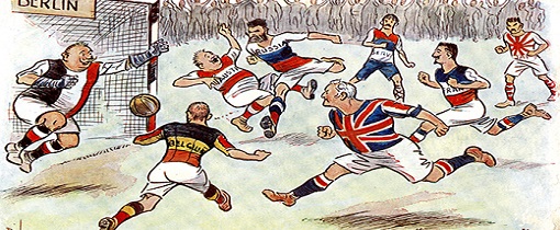 An animation of a football match