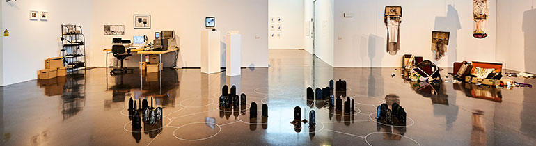 University of Wolverhampton, MA Fine Art show 2018 at the New Art Gallery in Walsall