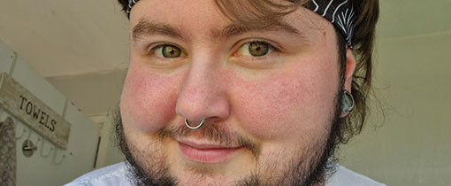 Illustration student, Sam Birch