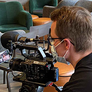 Samuel Ash, 2019 BA (Hons) Film and Television Studies graduate, Wolverhampton School of Art, University of Wolverhampton