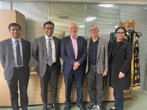 Line of DESIRE contributors with Interim VC John Raferty