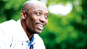 Student looking forwards 