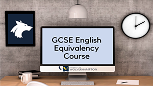 GCSE Equivalency image of screen for course