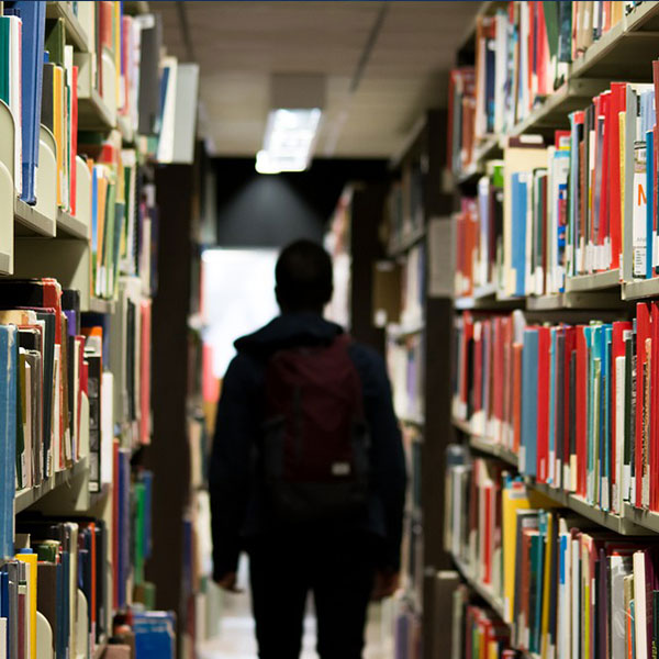 Library shot